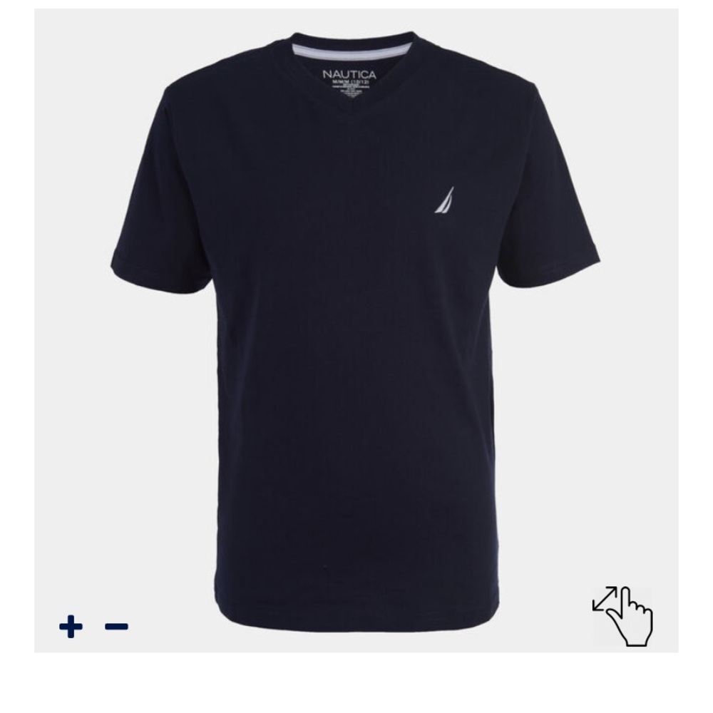 Boy’s J-Class logo V-neck Nautica shirt